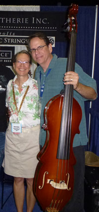 Karen and Gary at IBMA 2012