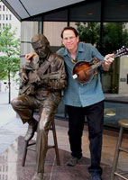 Gary with Chet Atkins in Downtown Nashville