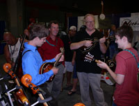 G. Edward Lutherie Booth Jam