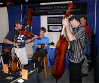 G. Edward Lutherie Booth Jam